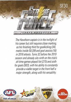 2019 Select Footy Stars - Strike Force #SF30 Jarryd Roughead Back